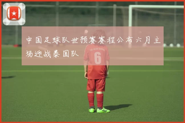 中国足球队世预赛赛程公布六月主场迎战泰国队