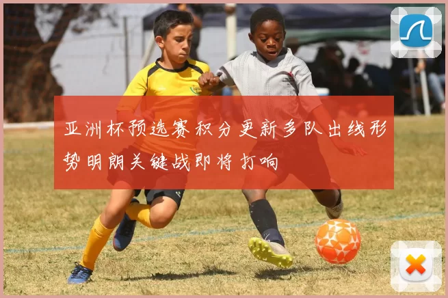 亚洲杯预选赛积分更新多队出线形势明朗关键战即将打响